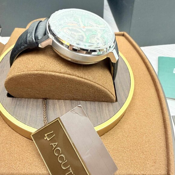 Accutron Electrostatic Spaceview 2020 Gray/Green 2ES6A001 - Picture 9 of 13